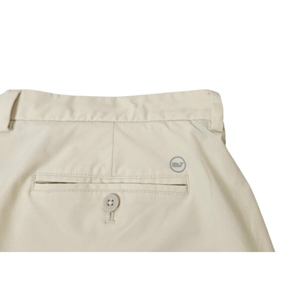 Vineyard Vines Performance Breaker Shorts Chino Yellow Men's 41 Actual 8" Inseam - Picture 9 of 9